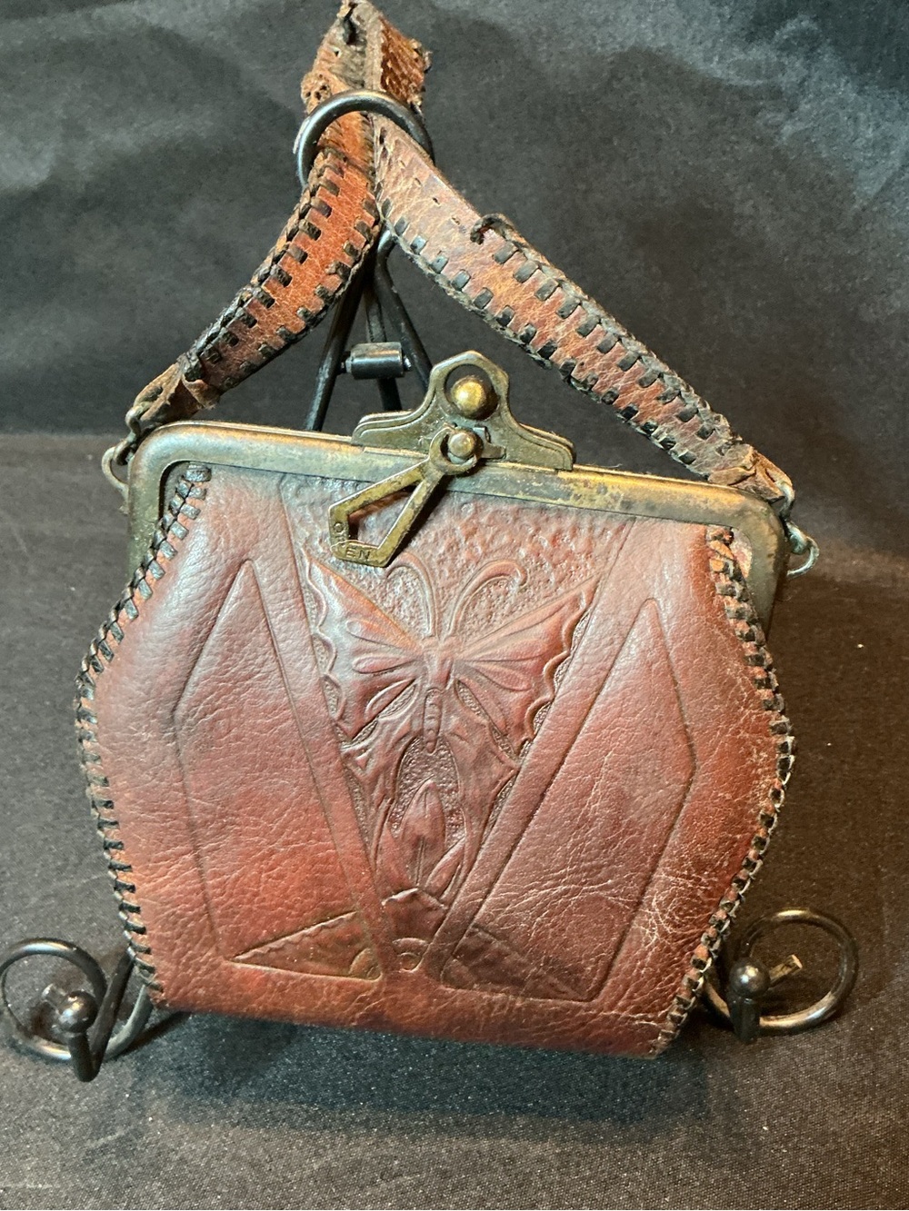 1920s Bosca Nelson Art Deco Small Handbag